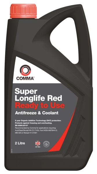 COMMA SUPER LONGLIFE RED - COOLANT